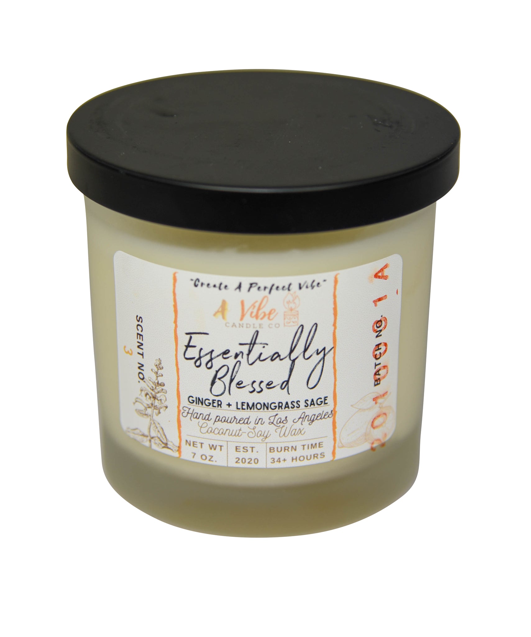 "Essentially Blessed"- Ginger + Lemongrass Sage